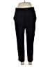 J.Crew 100% Polyester Solid Black Casual Pants Size 10 - photo 1