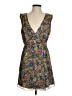 Eliot 100% Silk Paisley Yellow Casual Dress Size 4 - photo 1