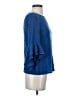Coco Bianco Blue 3/4 Sleeve Top Size S - photo 4