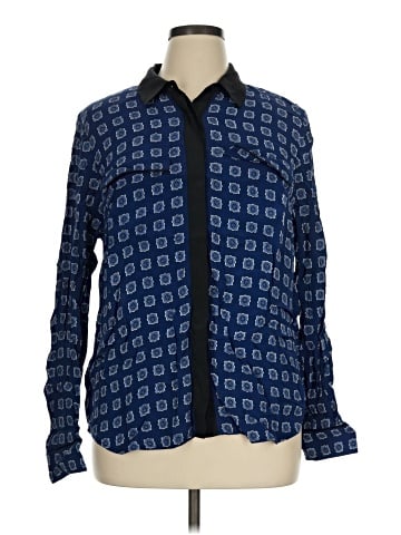 MICHAEL Michael Kors Long Sleeve Button-Down Shirt (view 1)