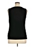 Just My Size Black Sleeveless T-Shirt Size 1X Plus - photo 2