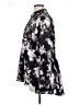 Simply Vera Vera Wang 100% Polyester Floral Black 3/4 Sleeve Blouse Size XL - photo 5