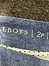 Talbots 100% Cotton Chevron-herringbone Blue Shorts Size 2 (petite) - photo 3
