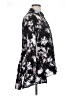 Simply Vera Vera Wang 100% Polyester Floral Black 3/4 Sleeve Blouse Size XL - photo 4