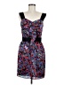 BCBGeneration 100% Polyester Print Blue Cocktail Dress Size M - photo 1