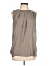 Helmut Lang Gray Sleeveless Blouse Size L - photo 1