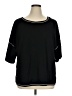 Max Studio Black 3/4 Sleeve T-Shirt Size 1X - photo 1