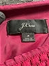J.Crew Chevron-herringbone Burgundy Cocktail Dress Size 4 - photo 7