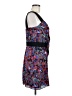 BCBGeneration 100% Polyester Print Blue Cocktail Dress Size M - photo 4