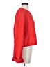 Zara 100% Polyester Solid Red Pullover Sweater Size S - photo 4