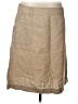 Lands' End Solid Tan Casual Skirt Size 12 - photo 1