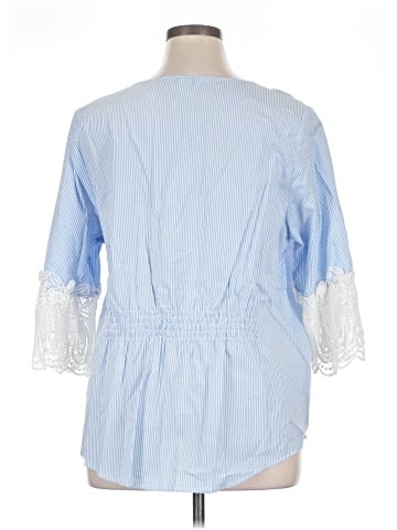 Cj Banks 3/4 Sleeve Blouse (view 2)