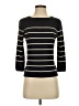 New Frontier Stripes Black Pullover Sweater Size S - photo 1