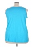 Just My Size 100% Polyester Blue Sleeveless T-Shirt Size 4X Plus - photo 2