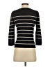 New Frontier Stripes Black Pullover Sweater Size S - photo 2