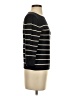 New Frontier Stripes Black Pullover Sweater Size S - photo 4