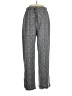 Tahari 100% Polyester Chevron-herringbone Gray Casual Pants Size L - photo 1