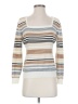 New York & Company 100% Acrylic Stripes Ivory Pullover Sweater Size S - photo 1