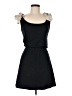 Thread Social Solid Black Cocktail Dress Size M - photo 1