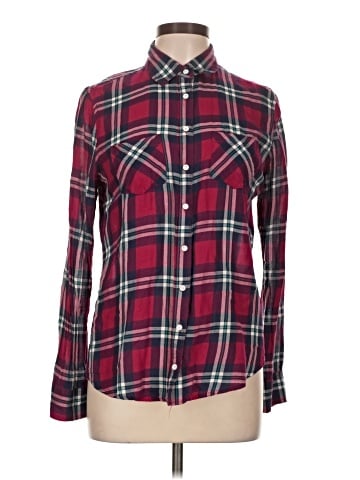 Aeropostale Long Sleeve Button-Down Shirt (view 1)