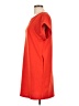 First Love Solid Orange Casual Dress Size L - photo 5