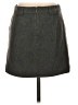 J.Crew Solid Gray Wool Skirt Size 0 - photo 2