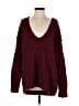 Free People Burgundy Purple Pullover Sweater Size XS - photo 1