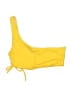 GB Solid Yellow Swimsuit Top Size L - photo 1