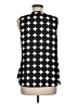 Van Heusen 100% Polyester Black Sleeveless Blouse Size M - photo 2