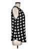 Van Heusen 100% Polyester Black Sleeveless Blouse Size M - photo 4