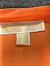 MICHAEL Michael Kors 100% Polyester Color Block Orange Sleeveless Blouse Size P (petite) - photo 7