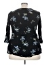 Chelsea Studio 100% Rayon Black 3/4 Sleeve Blouse Size 22 - photo 2