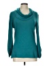 Spense Teal Long Sleeve Turtleneck Size L - photo 1