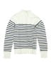 Crewcuts Outlet Stripes White Cardigan Size 12 - 14 - photo 2