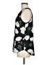 Van Heusen 100% Polyester Black Sleeveless Blouse Size M - photo 5