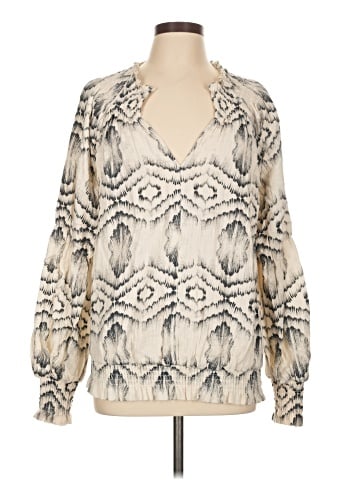 Porridge Long Sleeve Blouse (view 1)