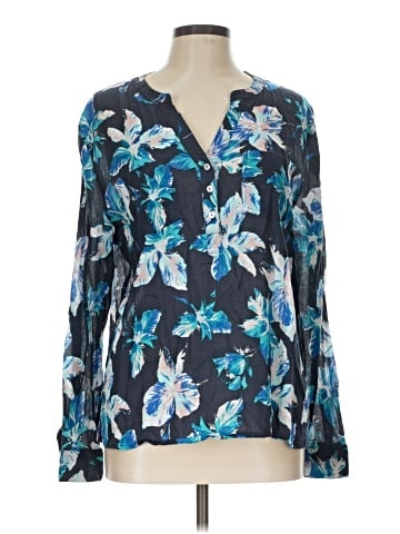 Carve Designs Long Sleeve Blouse (view 1)