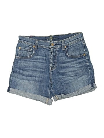 7 For All Mankind Denim Shorts (view 1)