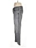 Zara Chevron-herringbone Silver Jeans Size 10 - photo 5