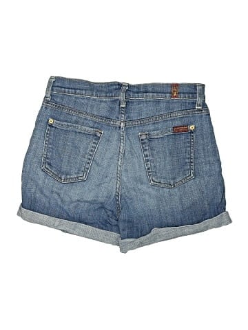 7 For All Mankind Denim Shorts (view 2)
