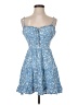 Assorted Brands 100% Rayon Blue Casual Dress Size S - photo 1