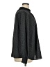 Pleione 100% Polyester Chevron-herringbone Black Long Sleeve Blouse Size 1X - photo 4