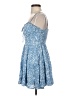 Assorted Brands 100% Rayon Blue Casual Dress Size S - photo 5