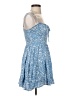 Assorted Brands 100% Rayon Blue Casual Dress Size S - photo 4