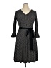 Leota Polka Dots Black Casual Dress Size XL - photo 1