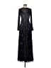 Mac Duggal 100% Polyester Black Cocktail Dress Size 2 - photo 1