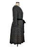 Leota Polka Dots Black Casual Dress Size XL - photo 4