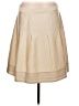 H&M Solid Tan Formal Skirt Size 12 - photo 1