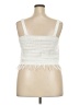 No Boundaries 100% Acrylic Ivory Sleeveless Blouse Size 21 - photo 2