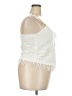 No Boundaries 100% Acrylic Ivory Sleeveless Blouse Size 21 - photo 4